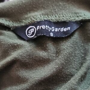 PrettyGarden Women's Green Jumpsuit